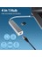 USB Tip C Ethernet 1000MBPS - 1 Gigabit RJ45 Adaptör ve 3 USB Bağlantı Noktası 3.0 Data Hub MacBook Air/pro iMac Acer Hp ile Uyumlu - Gümüş 2