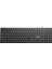 KB102 Sayısal Tuş Takımına Sahip, Sıvı Dökülmelerine Dayanıklı 355 gr Ayarlanabilir Yükseklik 42.9 x 12.8 x 2 cm Win, Mac, Linux ile Uyumlu USB Kablolu Türkçe Q Klavye Siyah 1