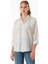 Basic Oversize Arkası Uzun Düğmeli Gömlek 2
