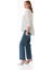 Basic Oversize Arkası Uzun Düğmeli Gömlek 4