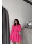 Ceket Elbise Pens Detaylı - Pembe 2