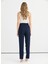 Normal Bel Standart Lacivert Kadın Pantolon 25YSL5352 3