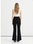 Normal Bel Standart Siyah Kadın Pantolon 25YSL5346 3