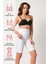 Beyaz Emay 2923 Yüksek Bel Karyokalı Paçalı Lazer Korse 4