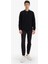 Comfort Fit Dik Yaka Yarım Fermuarlı Waffle Sweatshirt D7543AX25SP 2