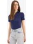 Slim Fit Dar Kesim Polo Yaka Fitilli Kaşkorse Kısa Kollu Tişört C6249AX25SP 3