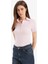 Slim Fit Dar Kesim Polo Yaka Fitilli Kaşkorse Kısa Kollu Tişört C6249AX25SP 4