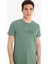 %100 Pamuk Slim Fit Dar Kesim Bisiklet Yaka Baskılı Kısa Kollu Tişört A2645AX25SM 1
