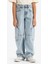 Kız Çocuk Baggy Fit Geniş Bol Paça Jean Pantolon E1742A825SM 5