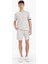 %100 Pamuk Relax Fit Twill Dokulu Cepli Şort E2590AX25SM 2