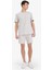 %100 Pamuk Relax Fit Twill Dokulu Cepli Şort E2590AX25SM 4
