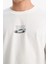%100 Pamuk Fast & Furious Boxy Fit Bisiklet Yaka Sırt Baskılı Kısa Kollu Tişört E0620AX25SM 5