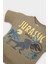 Erkek Bebek Jurassic World 2'li Takım Kısa Kollu Tişört Beli Lastikli Şort E6922A525SM 3