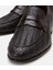 Masters 02ayh303180a480 Erkek Deri Kahverengi Yumuşak Dokulu Klasik Loafer 3