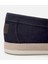 02ayh303150a680 Erkek Süet Deri Lacivert Rahat Tabanlı Espadril 4