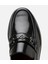 Masters 02ayh302600a100 Erkek Deri Siyah Toka Detaylı Klasik Loafer 5