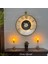 Ledli Golden Eyes La Clock Orta Boy Modern Dekoratif İspanyol Tarzı Duvar Saati 5