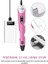 Pembe 3D Pen Üç Boyutlu Yazıcı Kalem 5 Metre 10 Adet Filament (50 Metre) 3