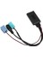 Araba Bluetooth 5.0 Aux Kablo Mikrofon Handsfree Cep Telefonu Renault 2005-2011 Için Ücretsiz Arama Adaptörü (Yurt Dışından) 4