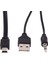 3.5mm Aux Usb2.0 Erkek Mini 5 Pin USB Taşınabilir Hoparlör Ses Kablosu (Yurt Dışından) 2