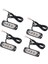 Adet 4 LED Amber Kurtarma Strobe Işıkları 12V 24V Turuncu Izgara Arıza Yanıp Sönüyor (Yurt Dışından) 1