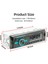 LCD Ekranlı Tek Din Araba Ses Sistemi Bluetooth Araba Stereo Alıcısı Am/fm Radyo Mp3 Çalar USB Sd Aux App Kontrolü (Yurt Dışından) 2