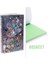 Simli ve Sulu Kapaklı Renkli Sayfalı Desenli Mini Defter 4