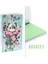 Simli ve Sulu Kapaklı Renkli Sayfalı Desenli Mini Defter 4