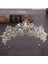 HG008 2020 Yeni Moda Barok Lüks Kristal Ab Gelin Taç Tiaras Kadınlar Için Açık Altın Diadem Tiaras Gelin Düğün Saç Aksesuarları (Yurt Dışından) 2