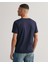 Erkek Lacivert Slim Fit V Yaka T-Shirt 2003186.433 3