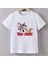 Kaliteli Pamuk Penye Unisex Erkek Kız Çocuk Baskılı Tshirt 5 6 7 8 9 10 11 12 13 14 Yaş Tom Jerry 1