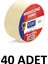40 Adet Maskeleme Bandı 50 mm x 40 Metre Kağıt Bant 2