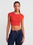 30528 Pamuk Ve Modal Karışımlı Crop Top-Siyah 3