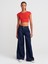 30528 Pamuk Ve Modal Karışımlı Crop Top-Siyah 4