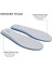 Memory Foam Ortapedik Yastıklı Unisex M800 Model Tabanlık Gri 1