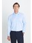Slim Fit Dar Kesim Klasik Yaka %100 Pamuk Ütü Gerektirmeyen Non-Iron Gömlek 1