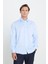 Slim Fit Dar Kesim Klasik Yaka %100 Pamuk Ütü Gerektirmeyen Non-Iron Gömlek 3