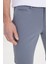 Slim Fit Dar Kesim Yan Cepli Pamuklu Esnek Armürlü Pantolon 5