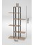 Zigzag Tasarımlı 4 Raflı Dekoratif Çiçeklik 150cm Ceviz 5