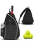 Badminton Çantası Açık Spor Eğitim Omuz Sırt Çantası Crossbody Çantası (Yurt Dışından) 1
