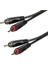 RX-K12801A 2xrca - 2xrca 1.5 Metre Hazır Kablo 1