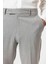 Gri Klasik Yüksek Bel Erkek Pantolon 9