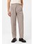 Bej Çift Pileli Baggy Fit Erkek Pantolon 6