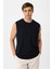 Lacivert Relaxed Fit Erkek Kolsuz T-Shirt 1