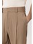 Vizon Pileli Baggy Fit Erkek Pantolon 3