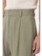 Haki Pileli Baggy Fit Erkek Pantolon 5