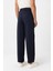 Lacivert Çift Pileli Baggy Fit Erkek Pantolon 5