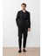 Siyah Slim Fit Comfort Erkek Takım 1