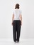 Siyah Oversize Pantolon 5