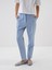 Kadın Mavi Regular Fit Pamuklu Sweat Pantolon 1